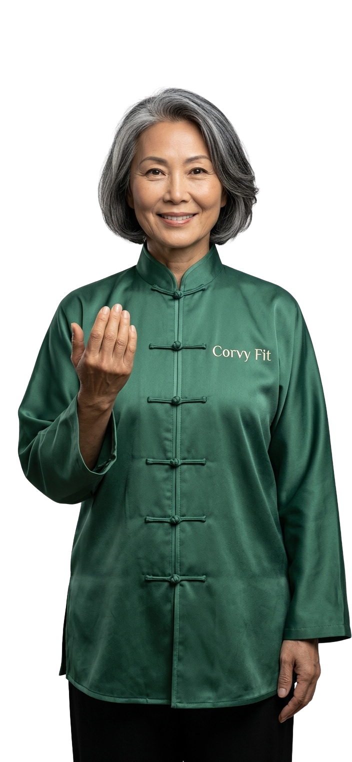 Mulher praticando Tai Chi